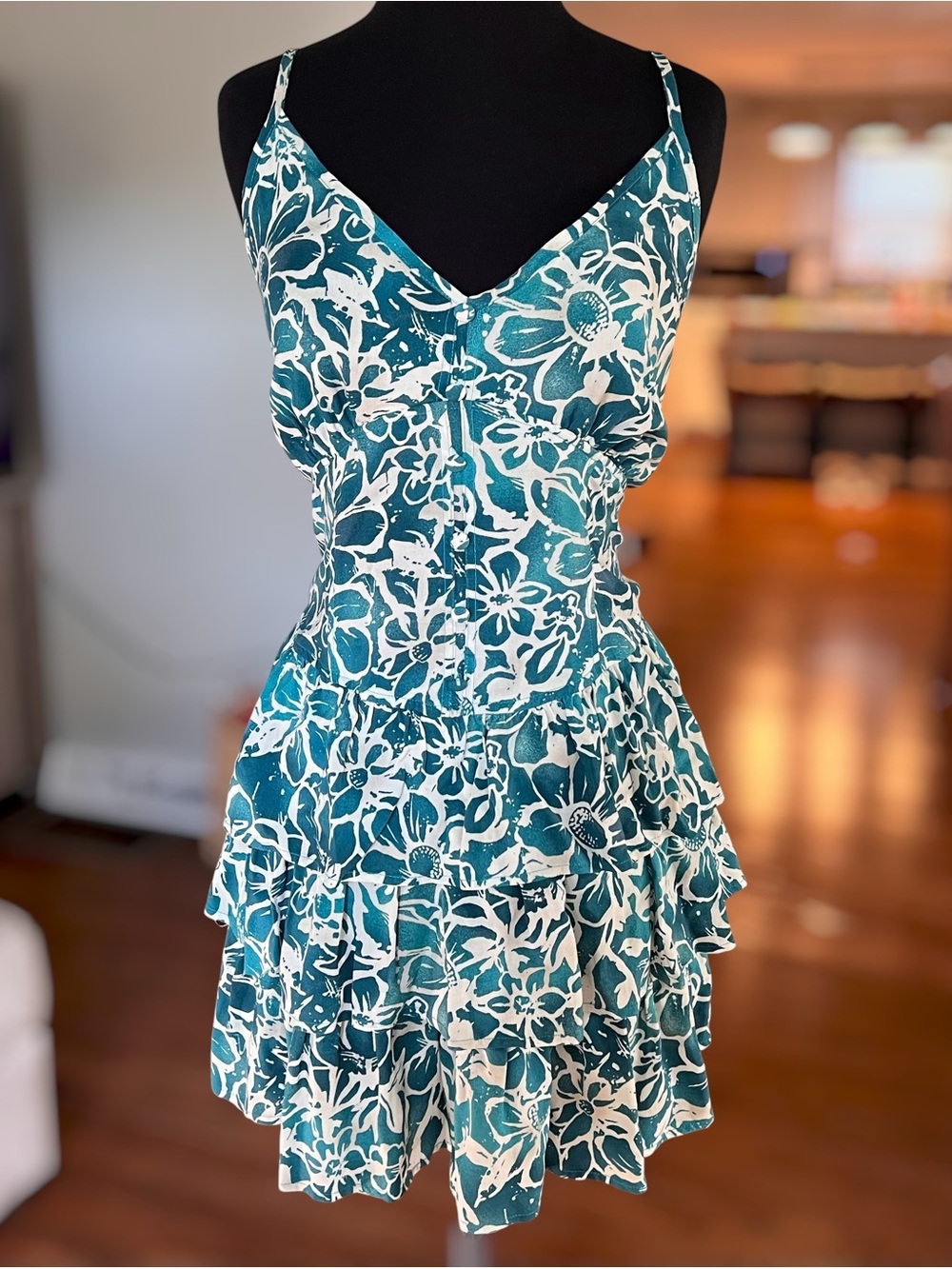 Ruffle Mini Dress